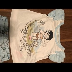 Disney Animators Moana+Pua Pj Set